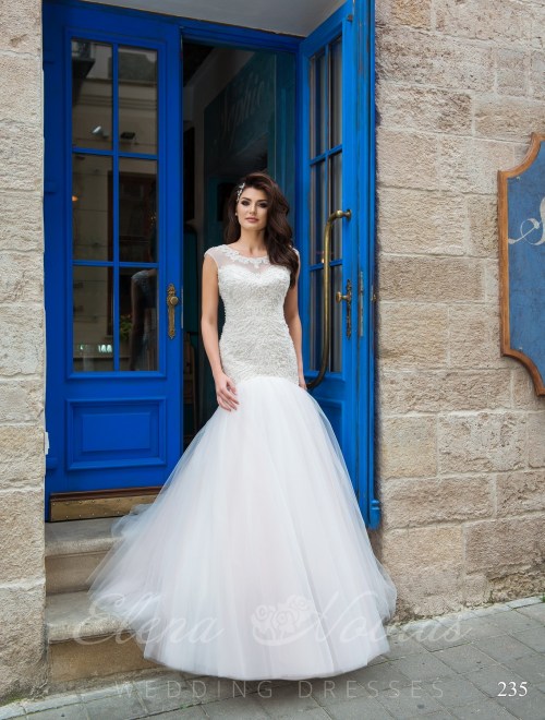 Свадебное платье из евросетки модель 235 235